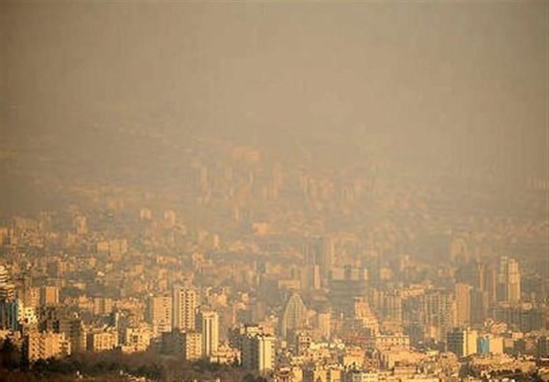 هوای تهران در شرایط ناسالم برای گروه های حساس است