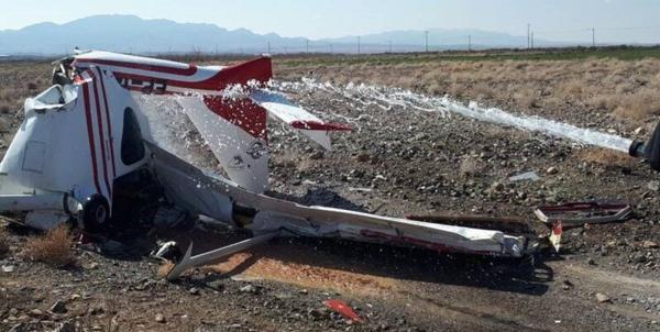 سقوط مرگبار هواپیما در کاشمر