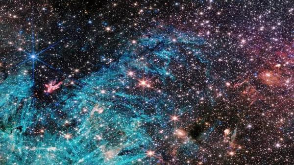 تازه ترین عکس ارسالی تلسکوپ جیمز وب از فضا، جزئیاتی بی سابقه از مرکزی متراکم در دل کهکشان راه شیری