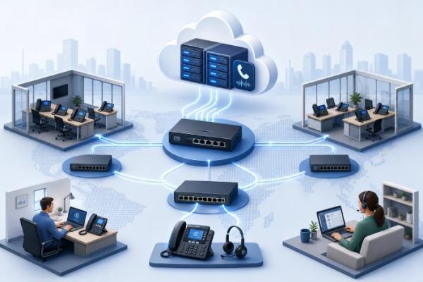 راهنمای خرید تلفن اینترنتی VoIP برای سازمان ها؛ از زیرساخت شبکه تا انتخاب اپراتور